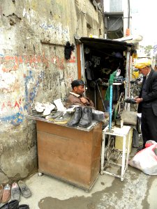 Shoemaker and his stall 1
