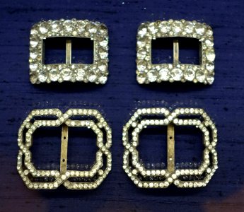 Shoe buckles - Museu Nacional de Soares dos Reis - Porto, Portugal - DSC00614