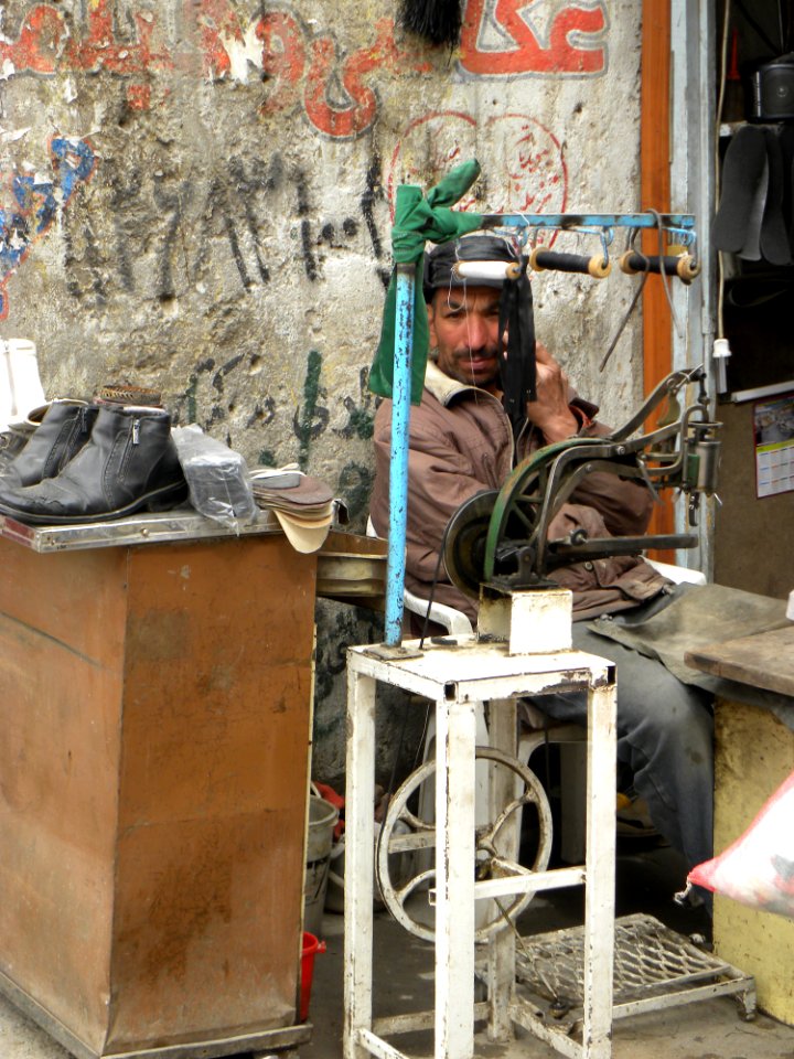 Shoemaker and his stall 2