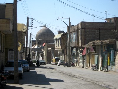 Shatita Mosque Dome and zone view - Nishapur 11