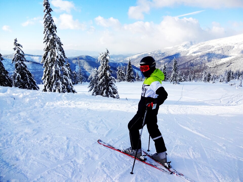 Snow mountains slovakia