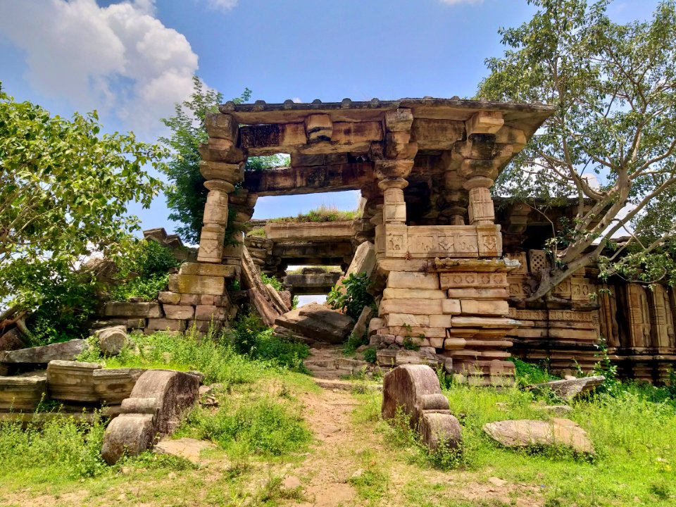 Shiva temple ruins, Khammampally Telangana - 1
