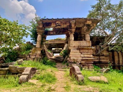 Shiva temple ruins, Khammampally Telangana - 1