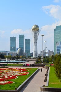 Kazakhstan astana bayterek photo