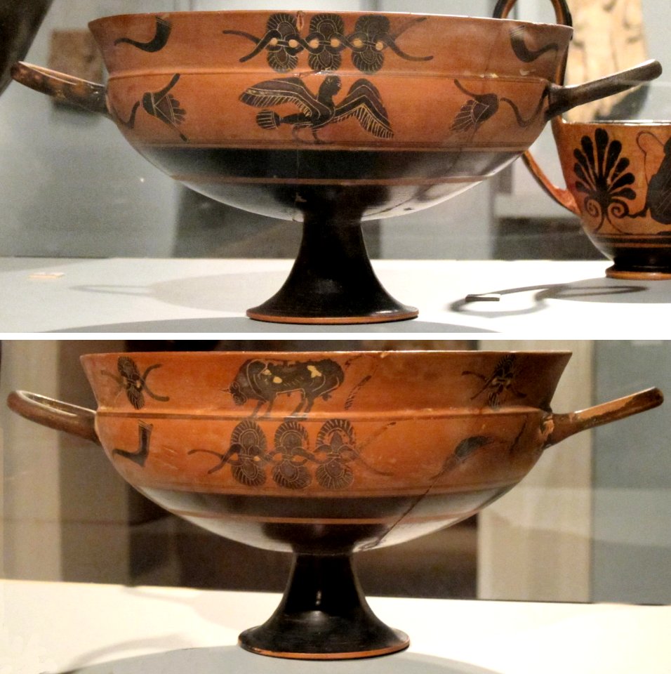 Siana Cup attribted to the Griffin Bird Painter, HAA