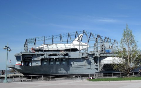 Shuttle shed frame on Enterprise jeh