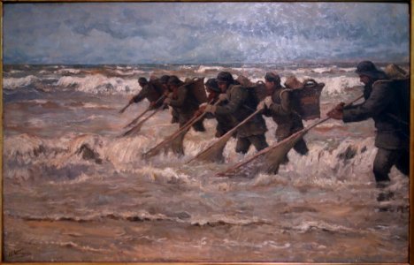 Shrimpers by Isidoor Verheyden, undated - Museum M - Leuven, Belgium - DSC05396