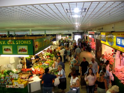 Sheffield market produce hall