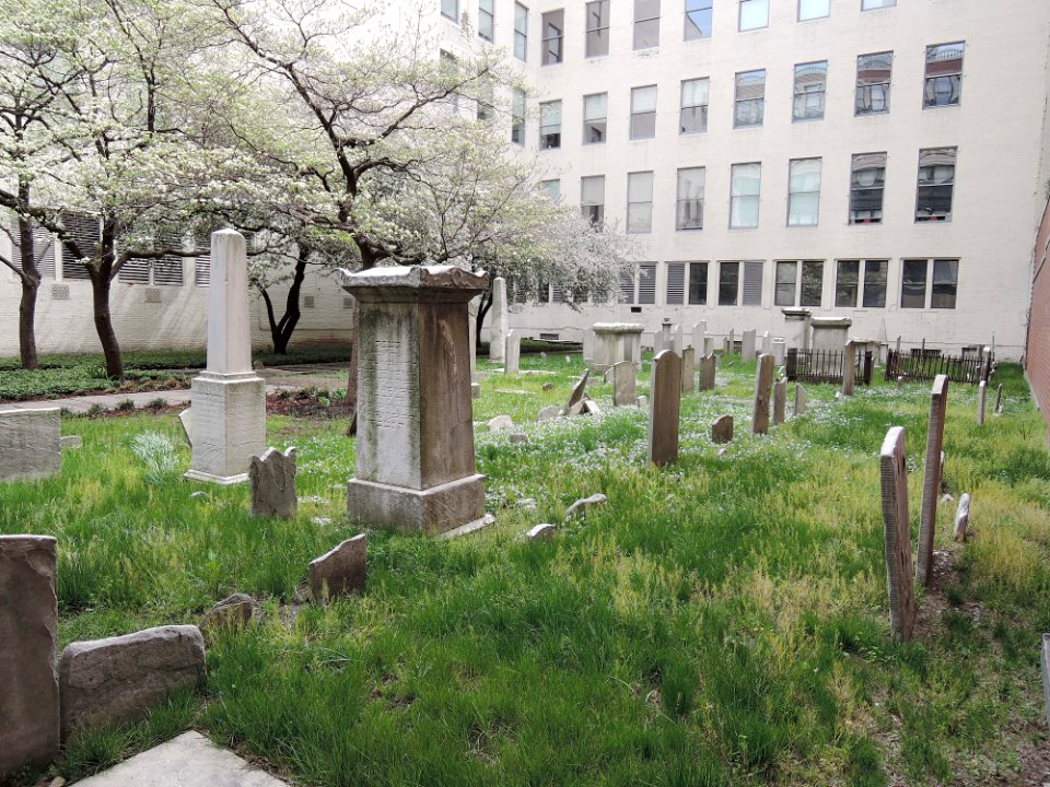 Shearith Israel 2d Cemetery 76 W21 stones jeh