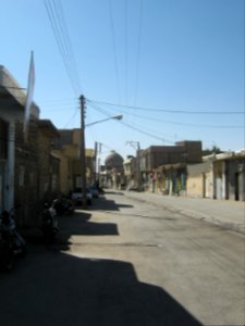 Shatita Mosque Dome and zone view - Nishapur 08