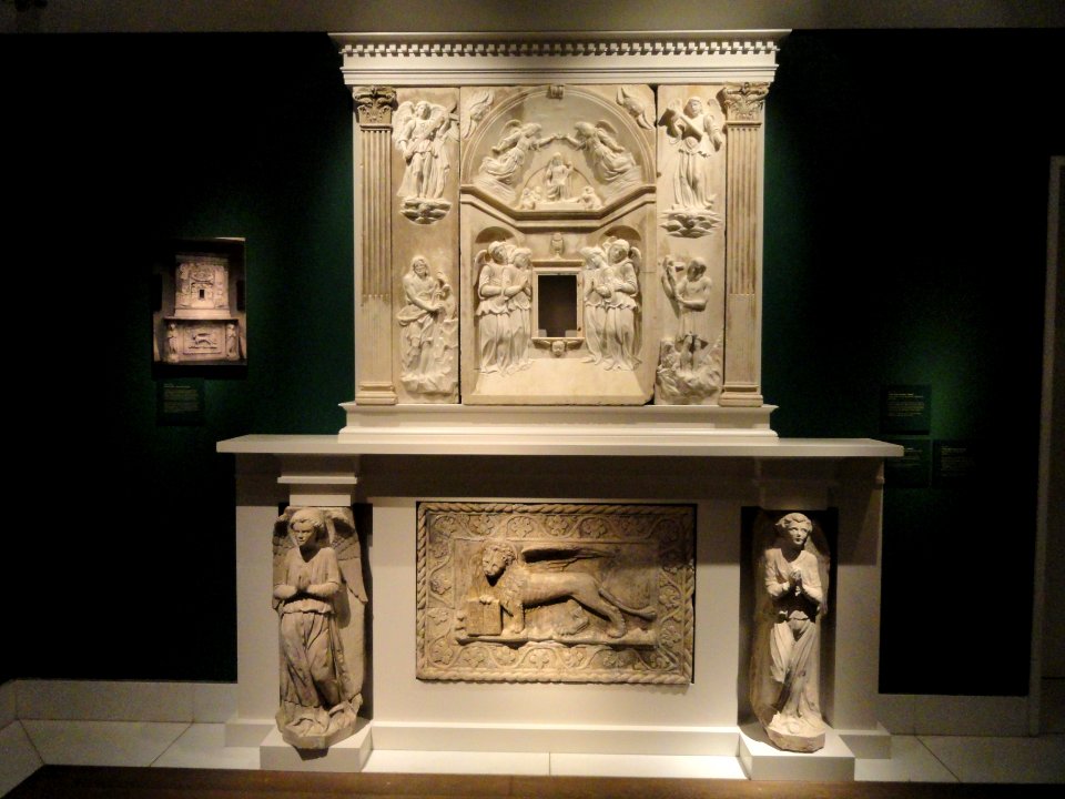 Shrine, Italy, 15th century - Ny Carlsberg Glyptotek - Copenhagen - DSC09339