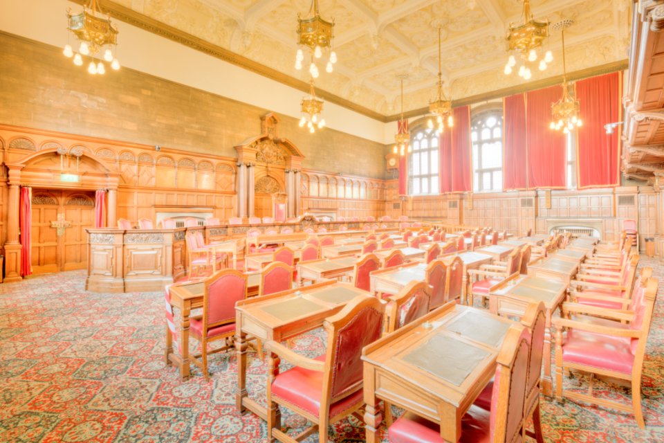 Sheffield Town Hall Council Chamber