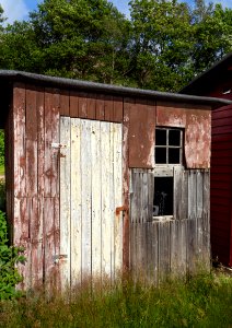Shed in Rixö Marina