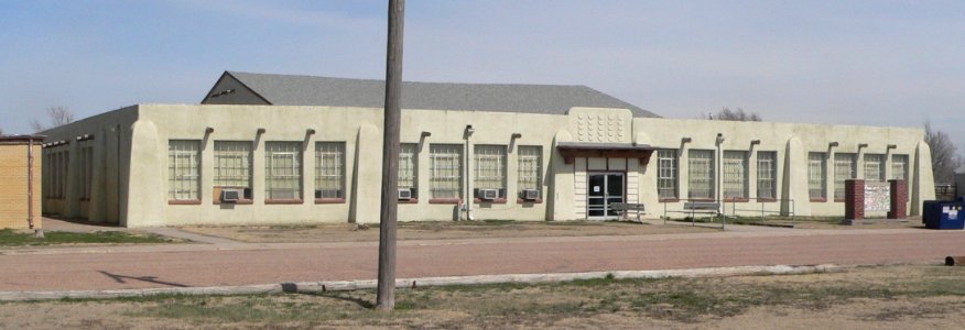 Shallow Water, Kansas school from SSW 1