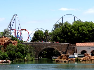 Shambhala and Dragon Khan from far away