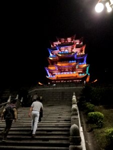 Shaoyang Tower at night2