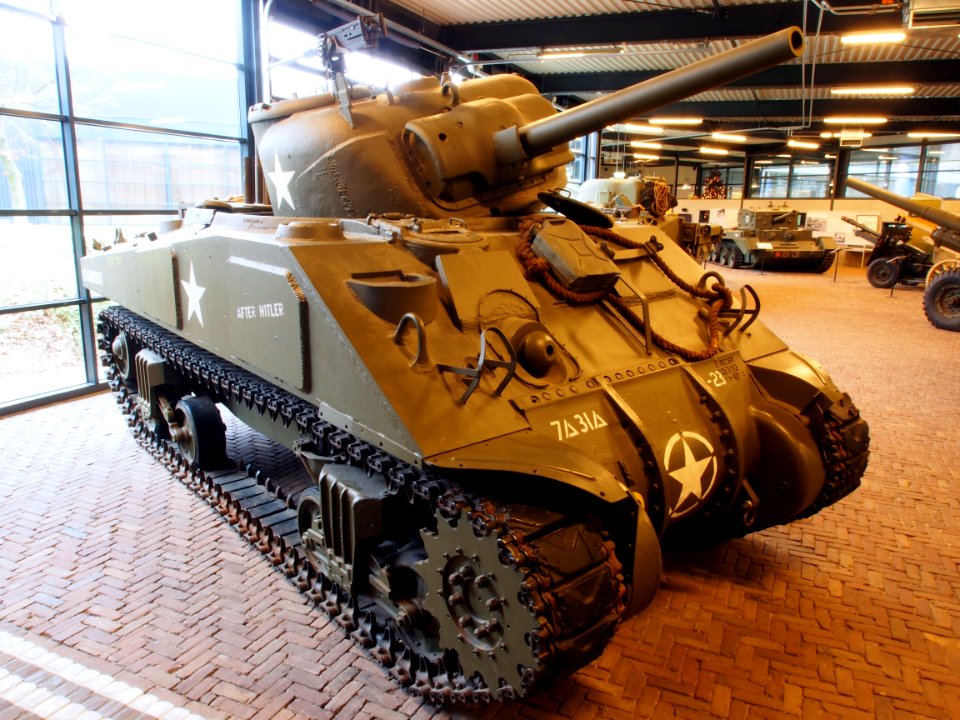 Sherman tank named 'After Hitler'