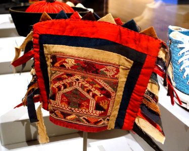 Shaman's hat (muu), Tai Daeng people, Laos, Hua Phan, 20th century, cotton - Textile Museum, George Washington University - DSC09978