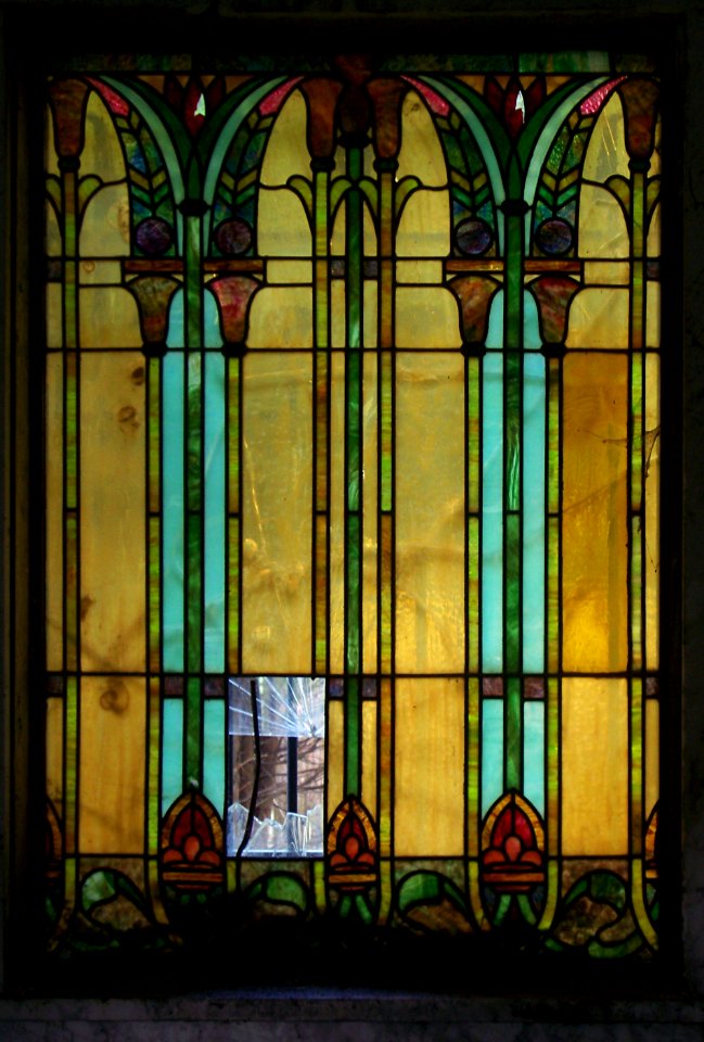 Shaw (David) Mausoleum, Homewood Cemetery, 2015-10-08, 03