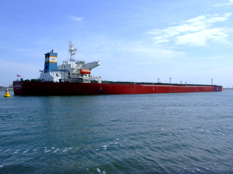 SG Enterprise p12 approaching Port of Rotterdam, Holland 20-May-2007