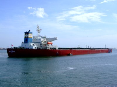 SG Enterprise p26 approaching Port of Rotterdam, Holland 20-May-2007