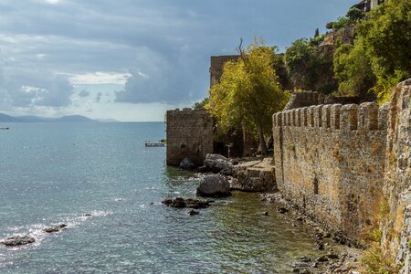 Summer turkish riviera meditation