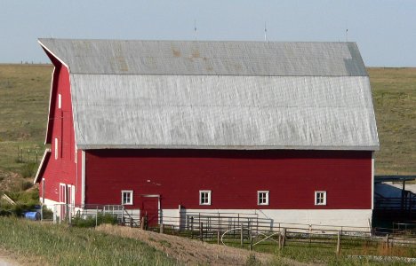 Shafer barn (Sheridan County, Kansas) from S 1