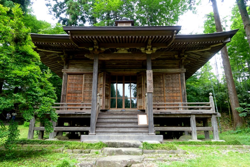 Shakado Hall - Chusonji, Hiraizumi, Iwate - DSC04912