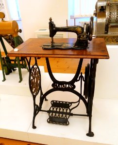 Sewing machine, Grimme, Natalis, & Co. (later Brunsviga Maschinenwerke), Braunschweig, late 1800s - Braunschweigisches Landesmuseum - DSC04776