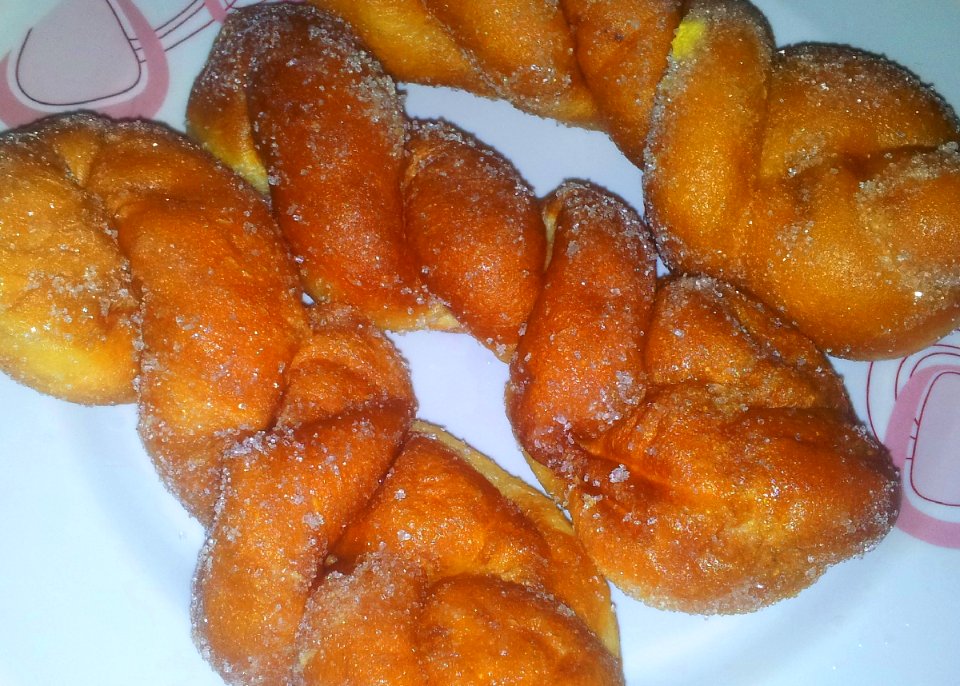 Shakoy (also known as siyakoy or lubid-lubid), a doughnut variant from the Philippines