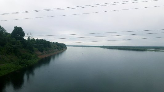 Severnaya Dvina River, Kotlas. View from railway bridge (04)