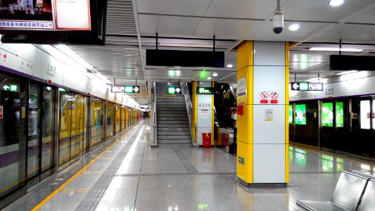 Shenzhen Metro Line 5 Shangshuijing Sta Platform