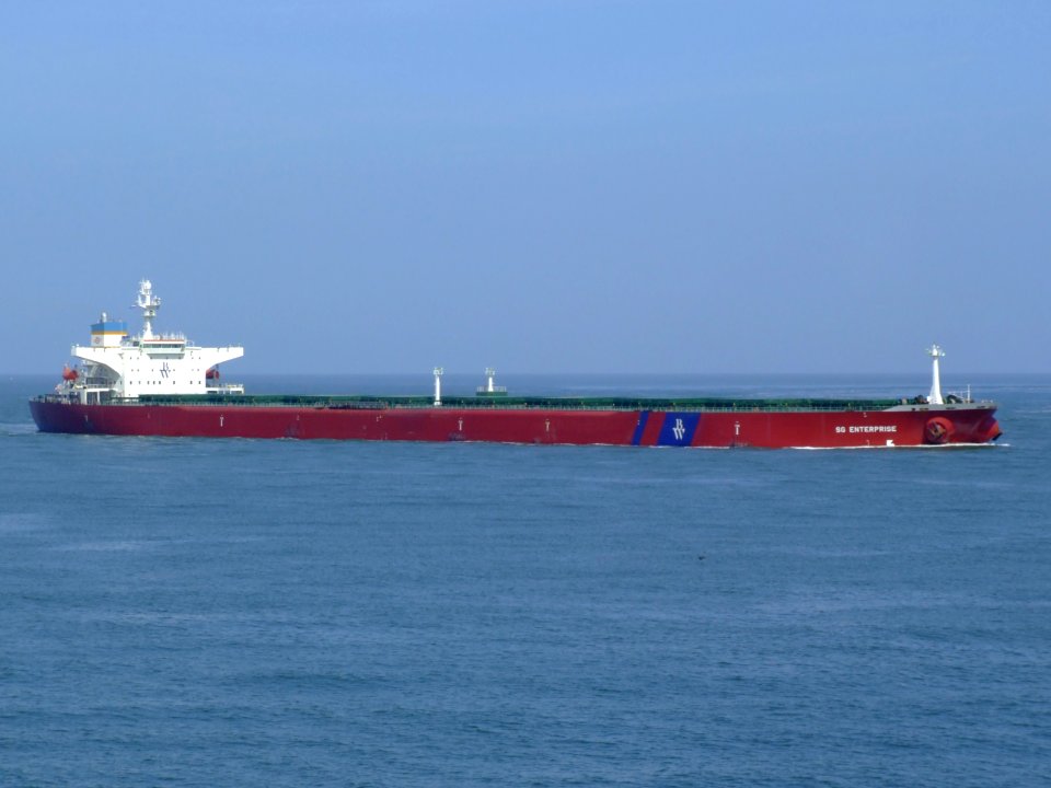 SG Enterprise p05 approaching Port of Rotterdam, Holland 20-May-2007