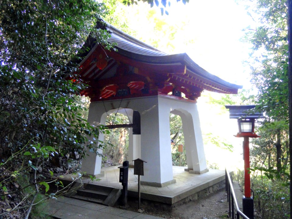 Shōrō (bell tower) - Kurama-dera - Kyoto - DSC06669