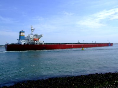 SG Enterprise p24 approaching Port of Rotterdam, Holland 20-May-2007