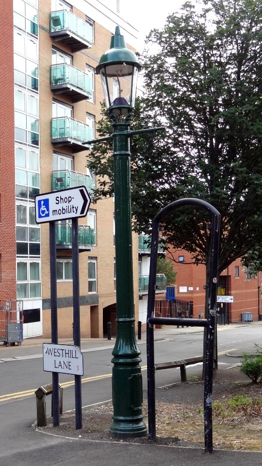 Sewer Gas Lamp At Junction With Westhill Lane