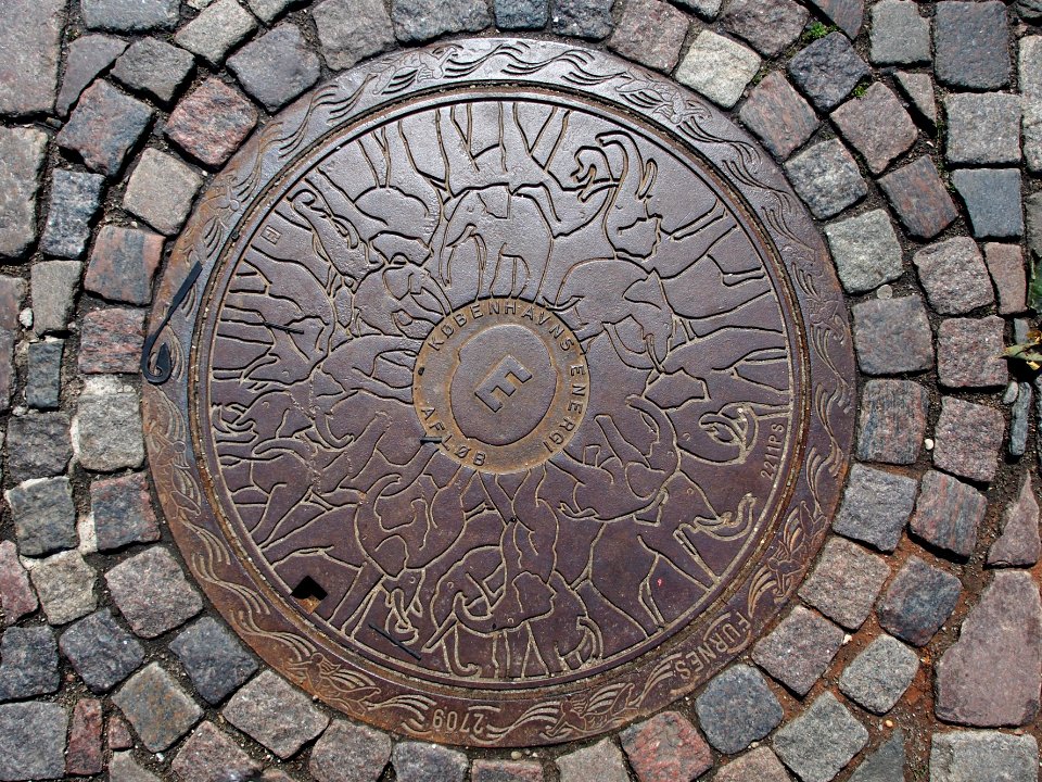 Sewer manhole lid pic1