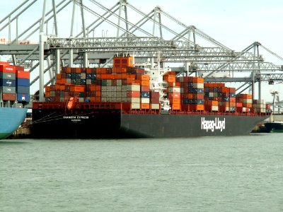 Shanghai Express Port of Rotterdam 17-Apr-2006