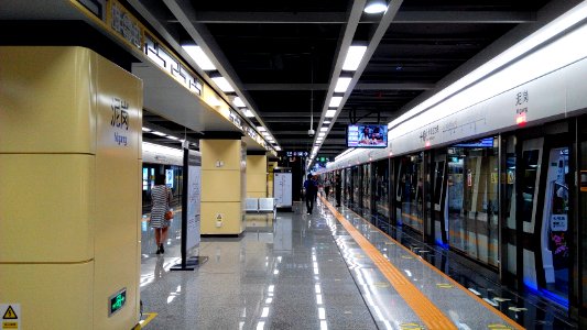 Shenzhen Metro Line 9 Nigang Sta Platform