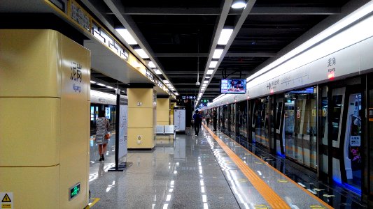 Shenzhen Metro Line 9 Nigang Sta Platform photo