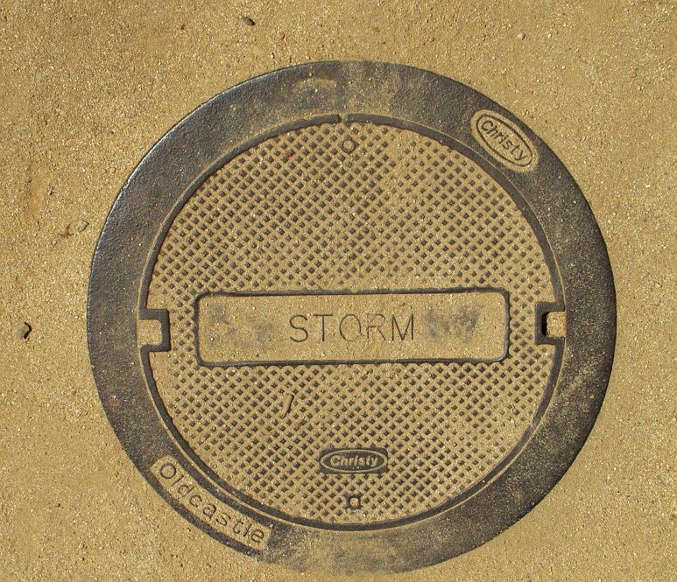 Sewer cover Descanso Gardens 02