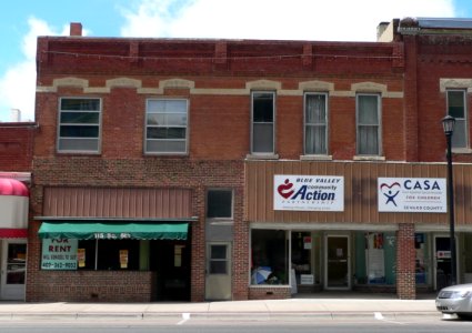 Seward, Nebraska W side 100s block S 6th 5