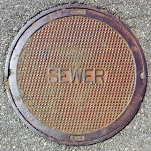 Sewer illegible, India - Arlington, MA