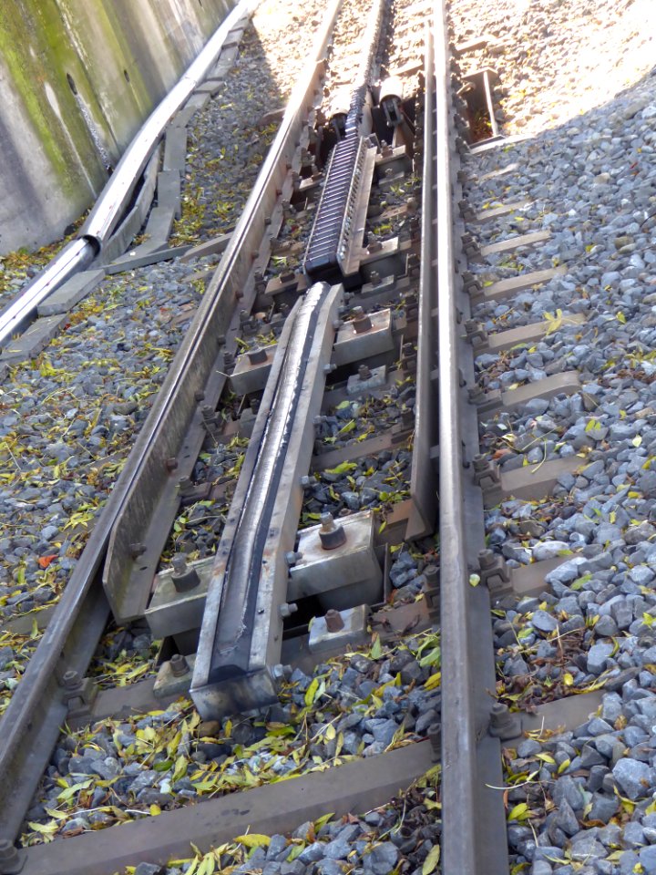 SGA Zahnstangeneinfahrt Güterbahnhof