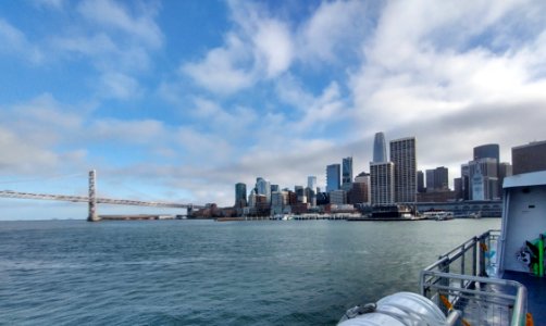 Sf-soma-skyline-from-ferry photo