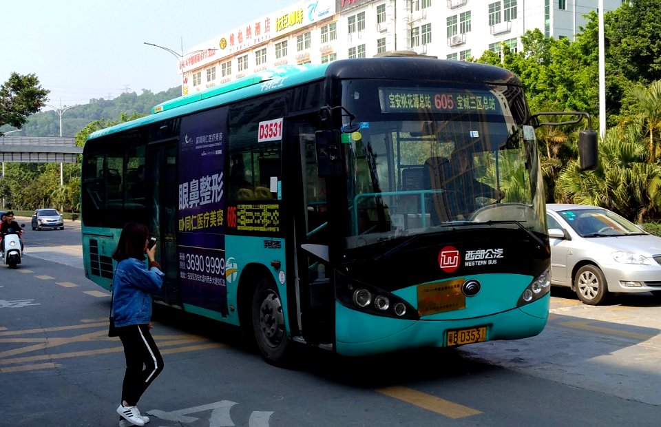 Shenzhen Bus WBS 605