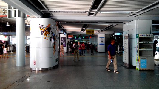 Shenzhen Metro Line 3 Buji Sta Concourse