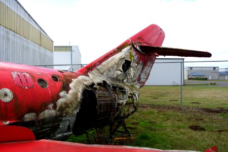 Shenyang J-5 (MiG-17 Fresco), owned by Bill Reesman, view 4 - Oregon Air and Space Museum - Eugene, Oregon - DSC09785