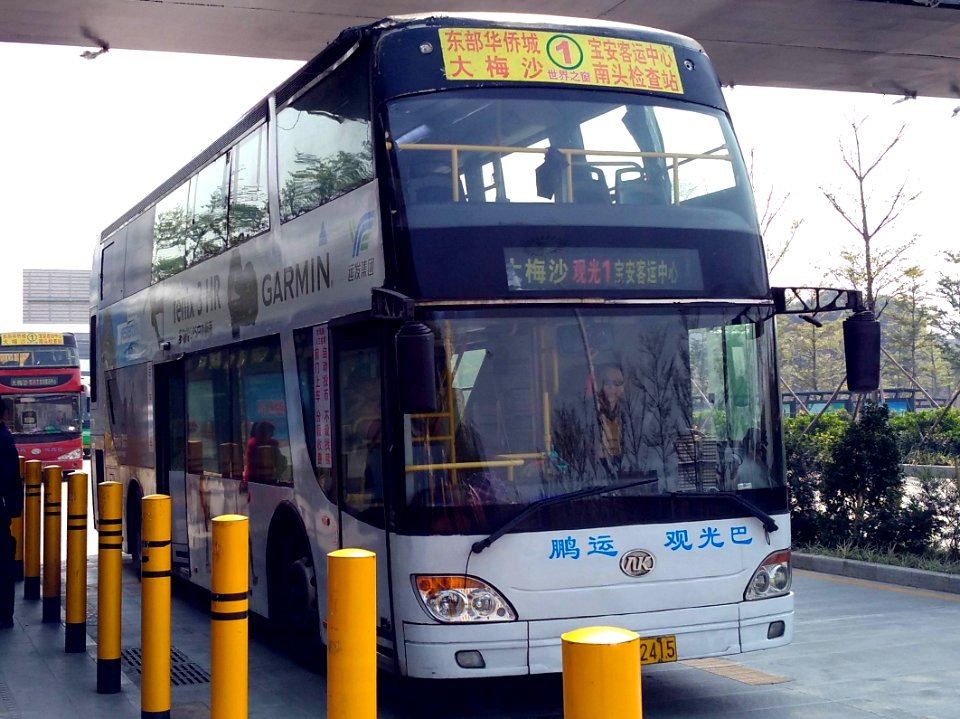 Shenzhen Bus Sightseeing Route 1 Ankai