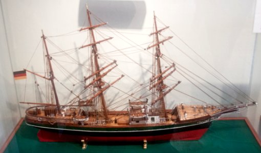 Ship model in Skaelskor Bymuseum-4